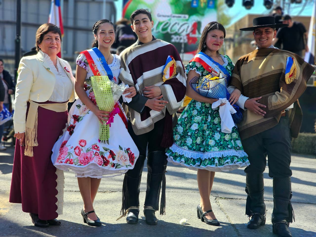 Pareja ganadora de Cueca